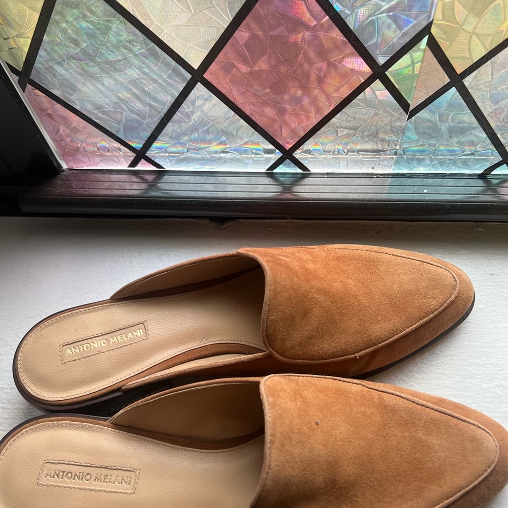 Antonio Melani Brown Leather Sole